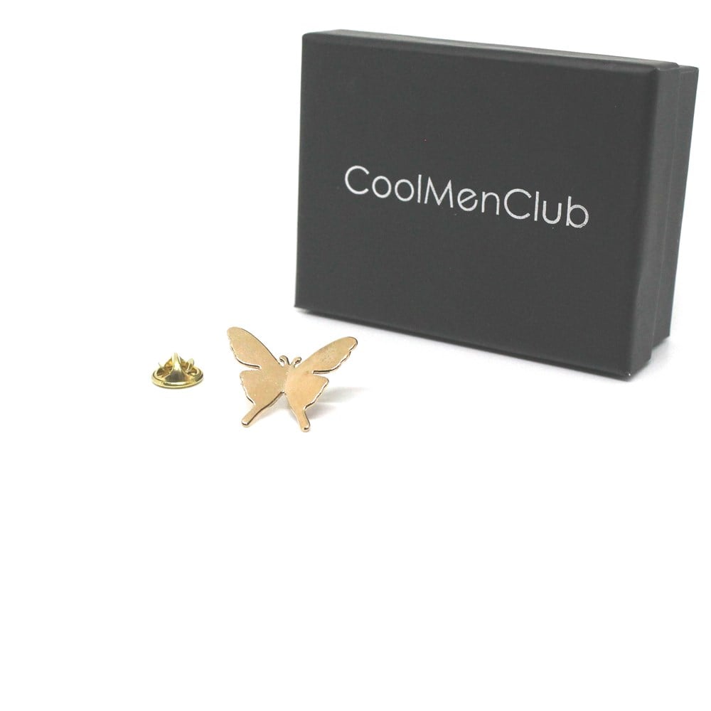 CMC6563Kelebek Şekilli Yaka Broşu