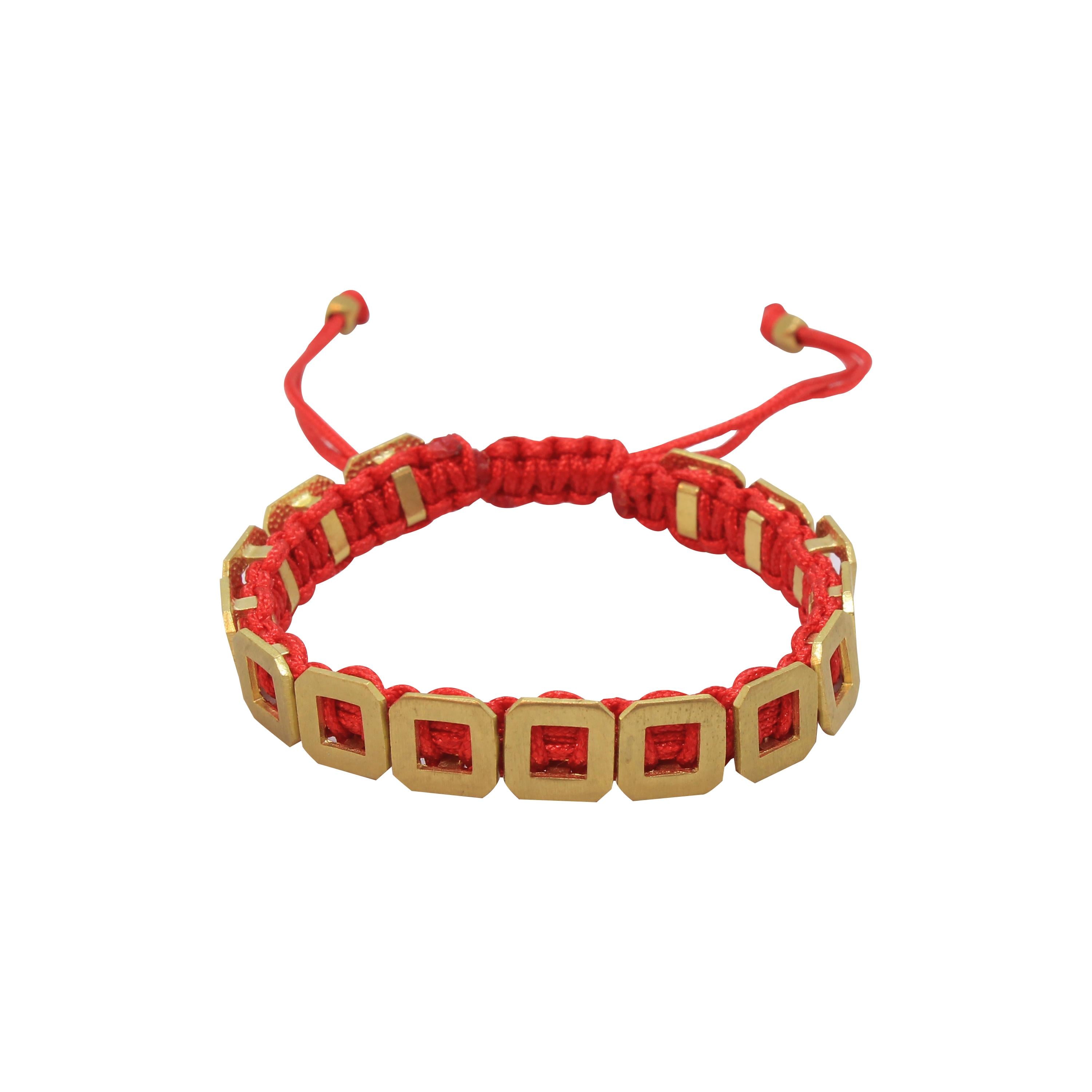 Leather Cool SeriesCMC1975Kırmızı Bronz Bileklik