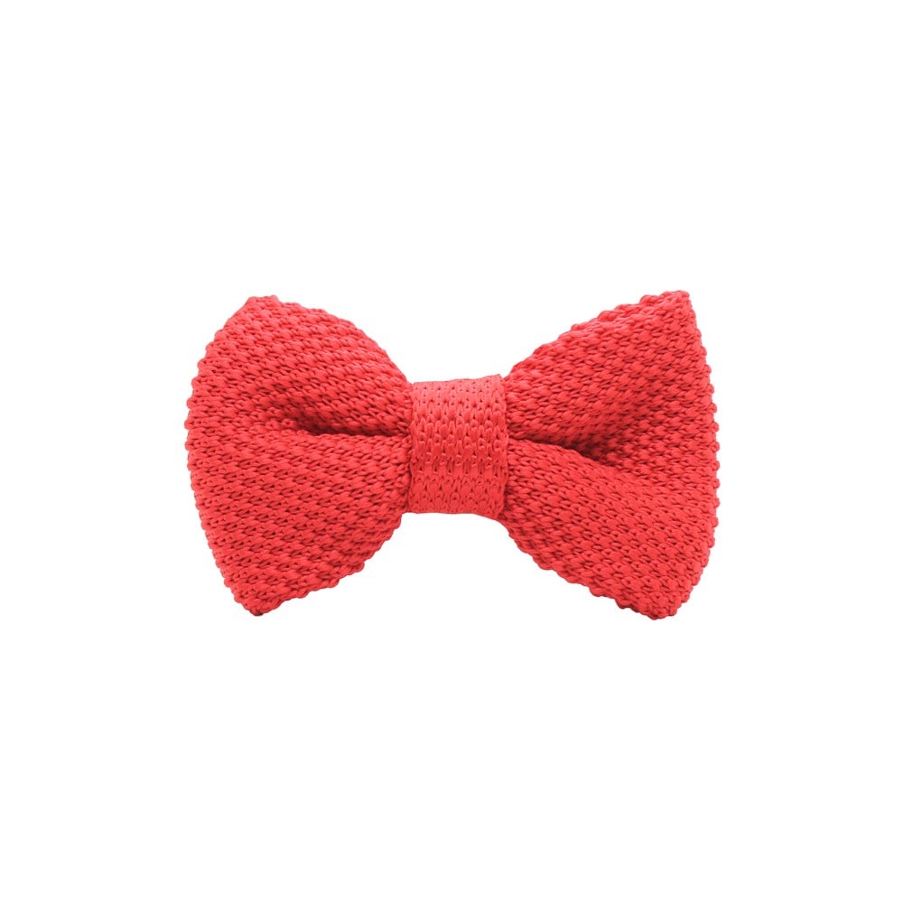 PapyonCMC9748Kırmızı Çocuk Örgü Papyon