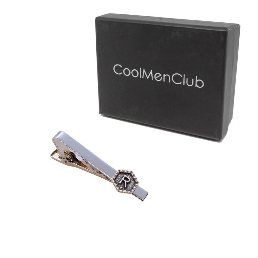 Kravat İğnesiCMC1641Kişiye Özel Harfli Kravat İğnesi