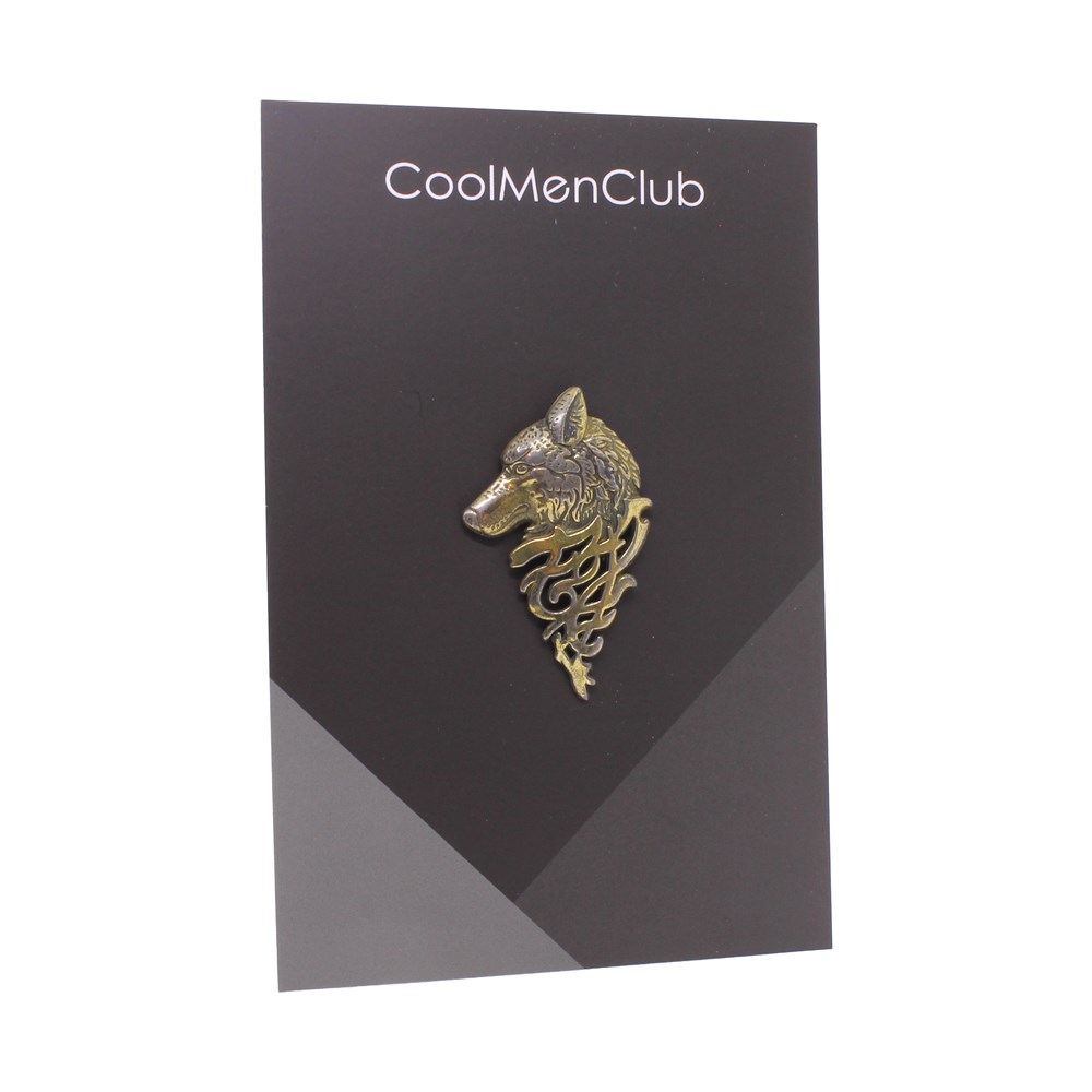 Yaka İğnesi & BroşCMC8698Kurt Yaka Broşu