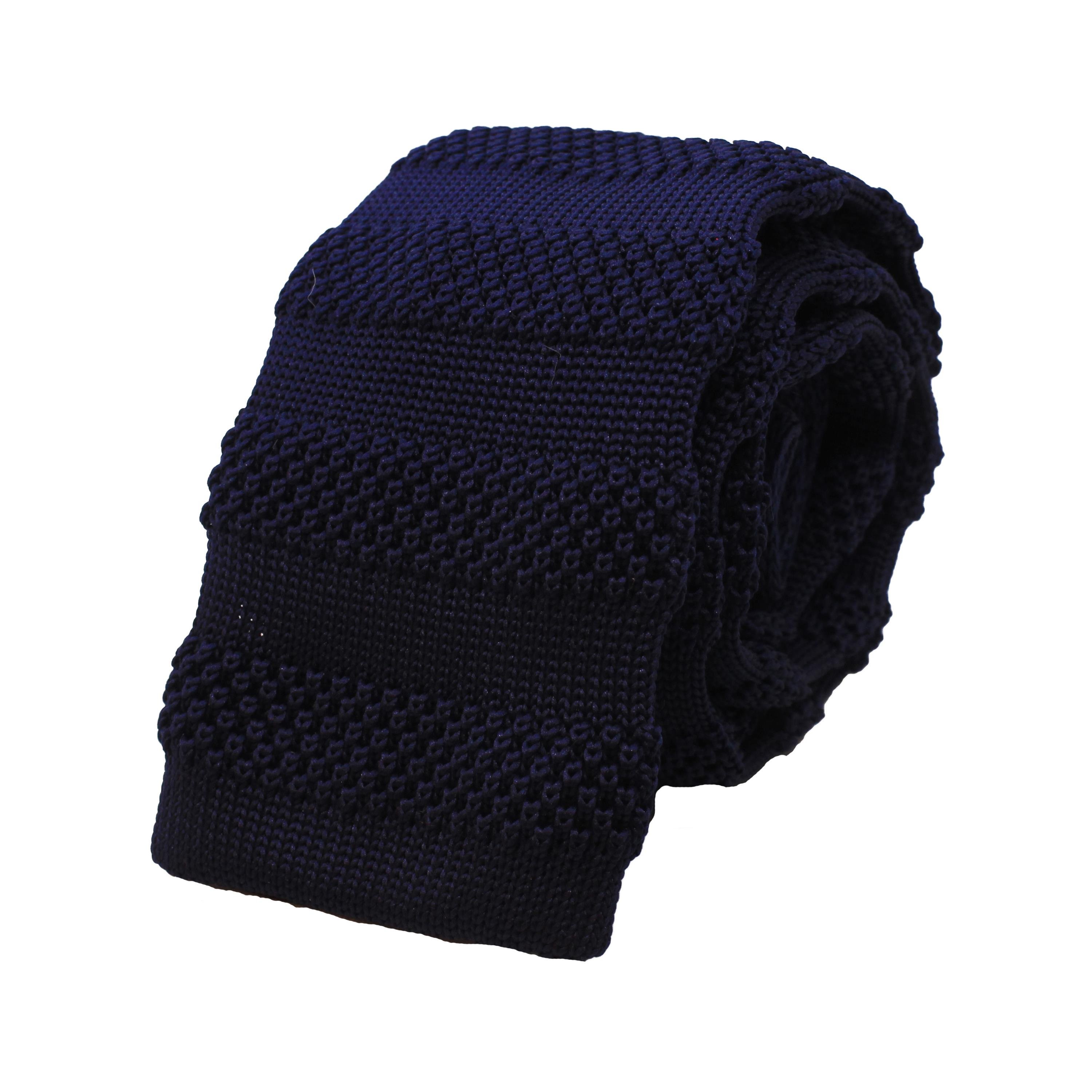 Örgü KravatCMC1854Lacivert Örgü Kravat