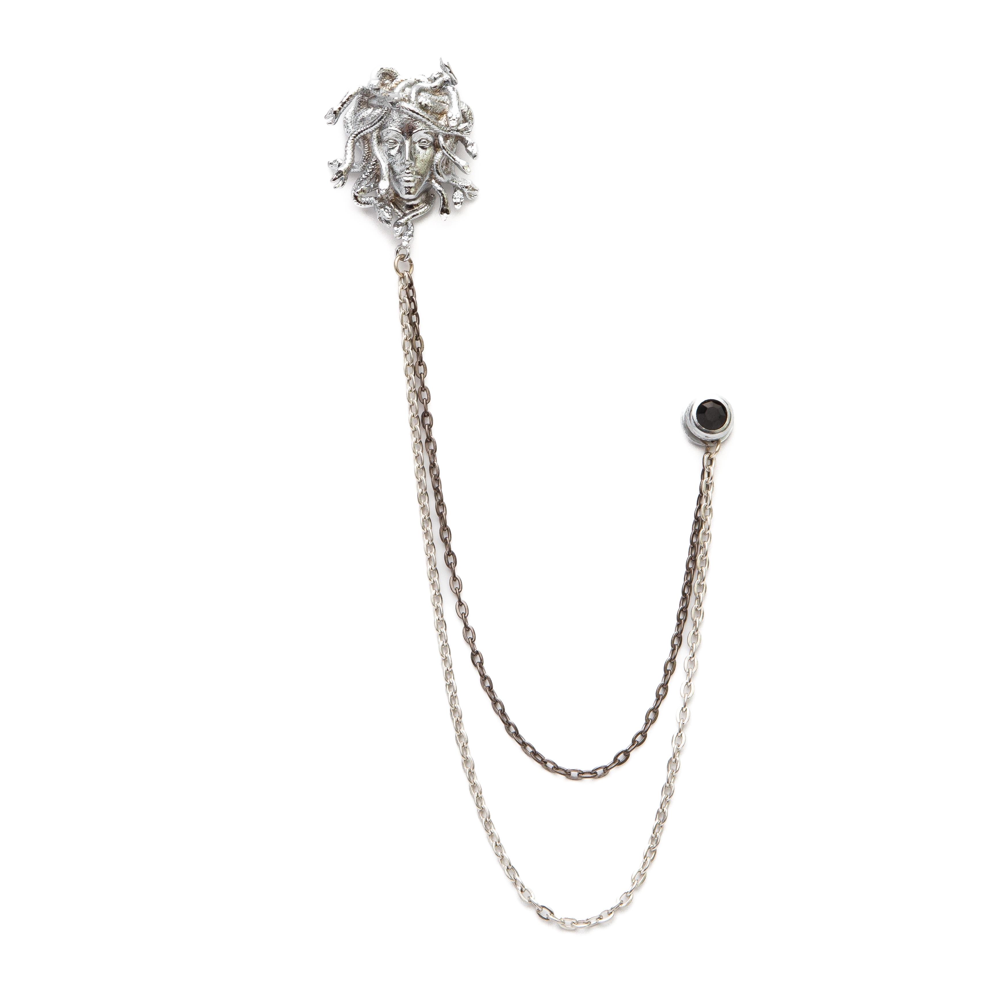 Yaka İğnesi & BroşCMC2320Medusa Figürlü Ceket Yaka İğnesi