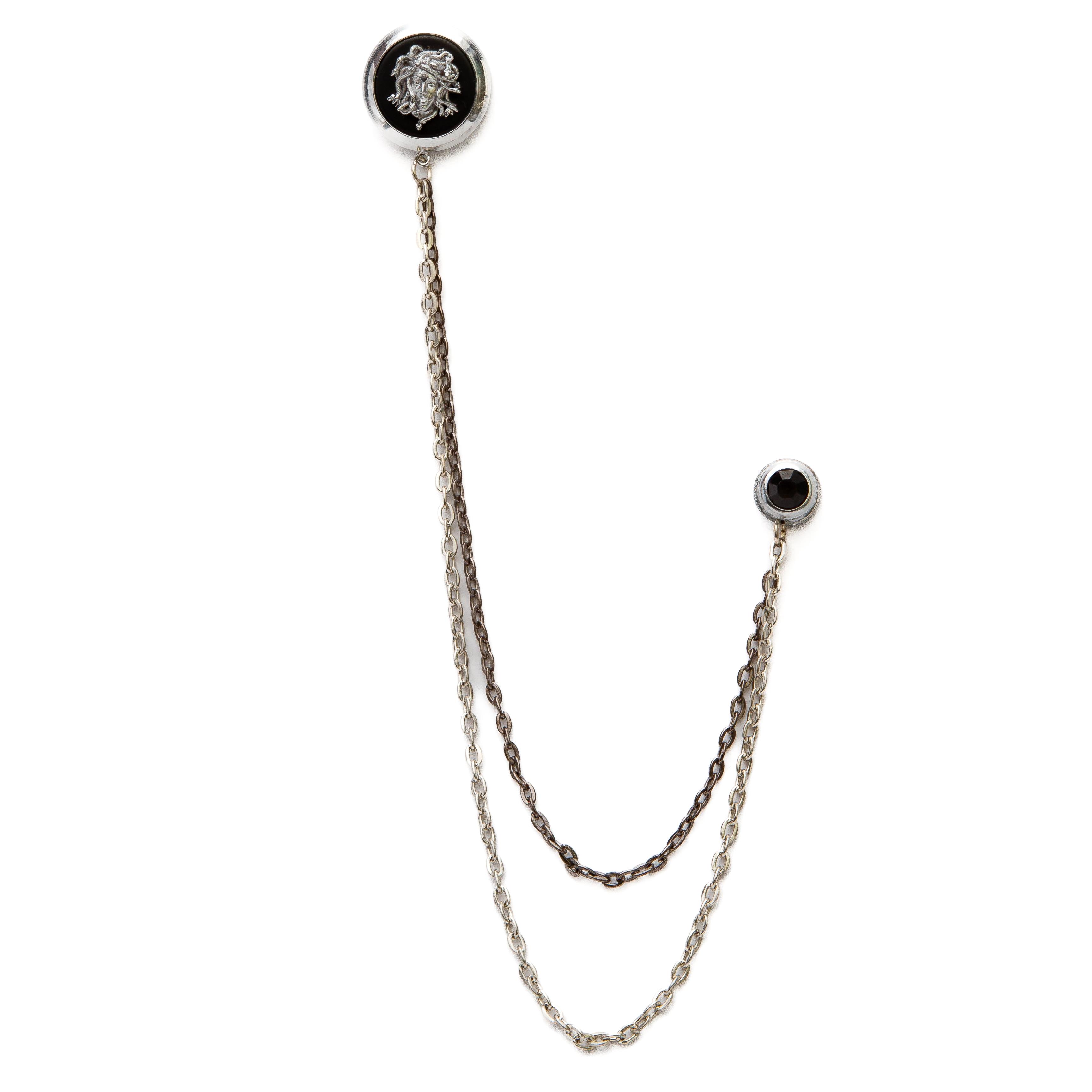 Yaka İğnesi & BroşCMC2322Medusa Figürlü Ceket Yaka İğnesi