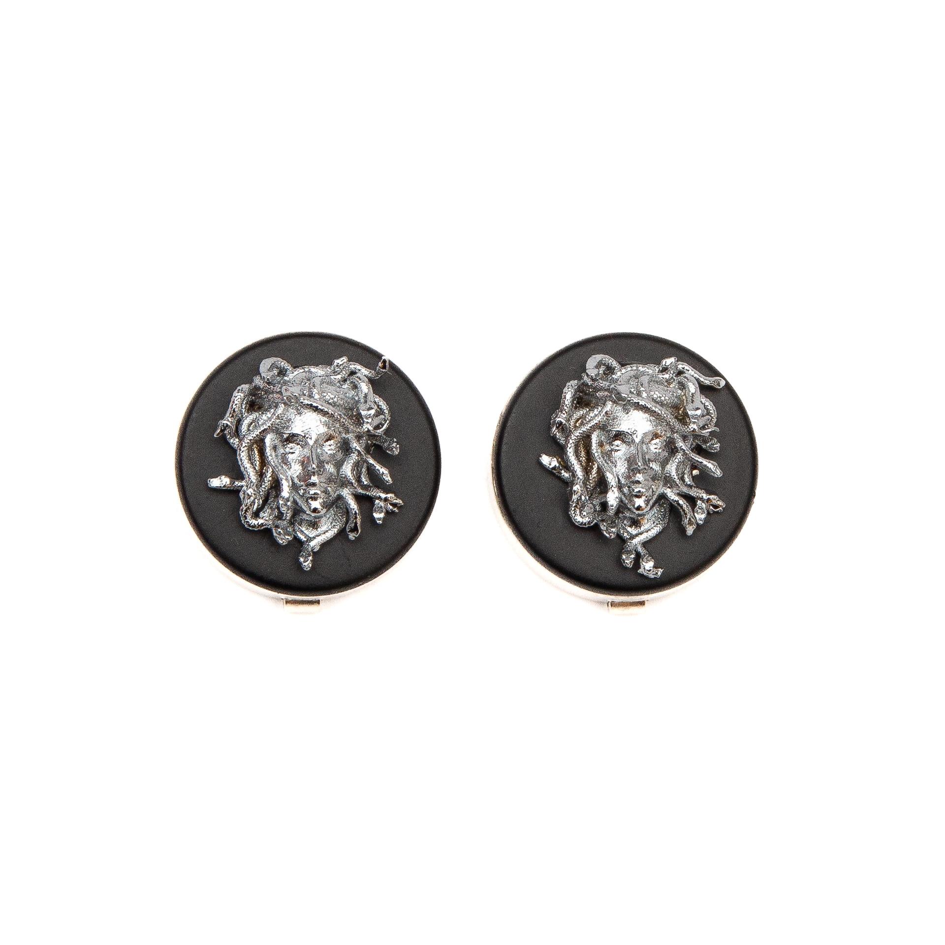 Kol DüğmesiCMC2336Medusa Figürlü Geçmeli Kol Düğmesi 