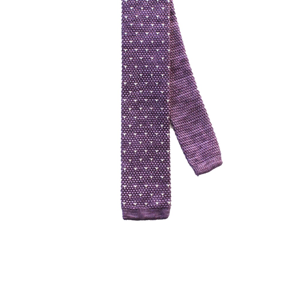 Örgü KravatCMC9686Mor Örgü Kravat
