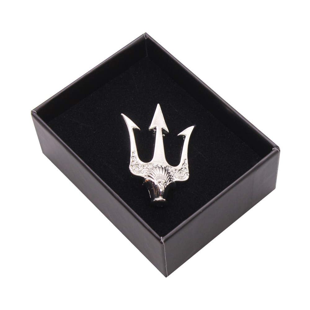 Yaka İğnesi & BroşCMC9709Poseidon'un Üç Uçlu Mızrağı Yaka Broşu