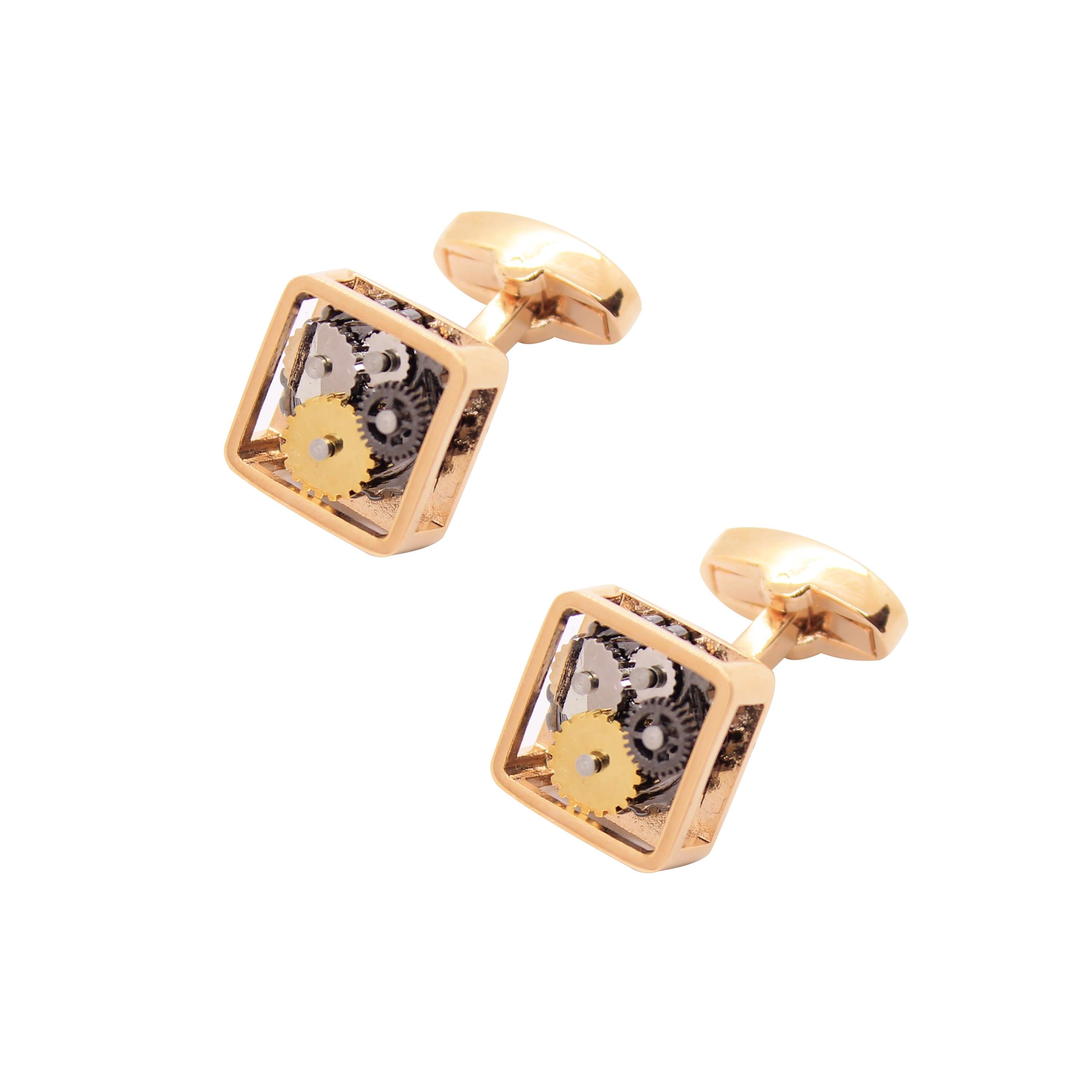 Dişli Mekanizmalı Kol Düğmesi 