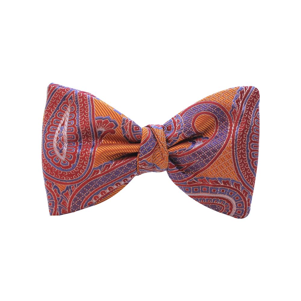 PapyonCMC1681Şal Desenli Açık Papyon