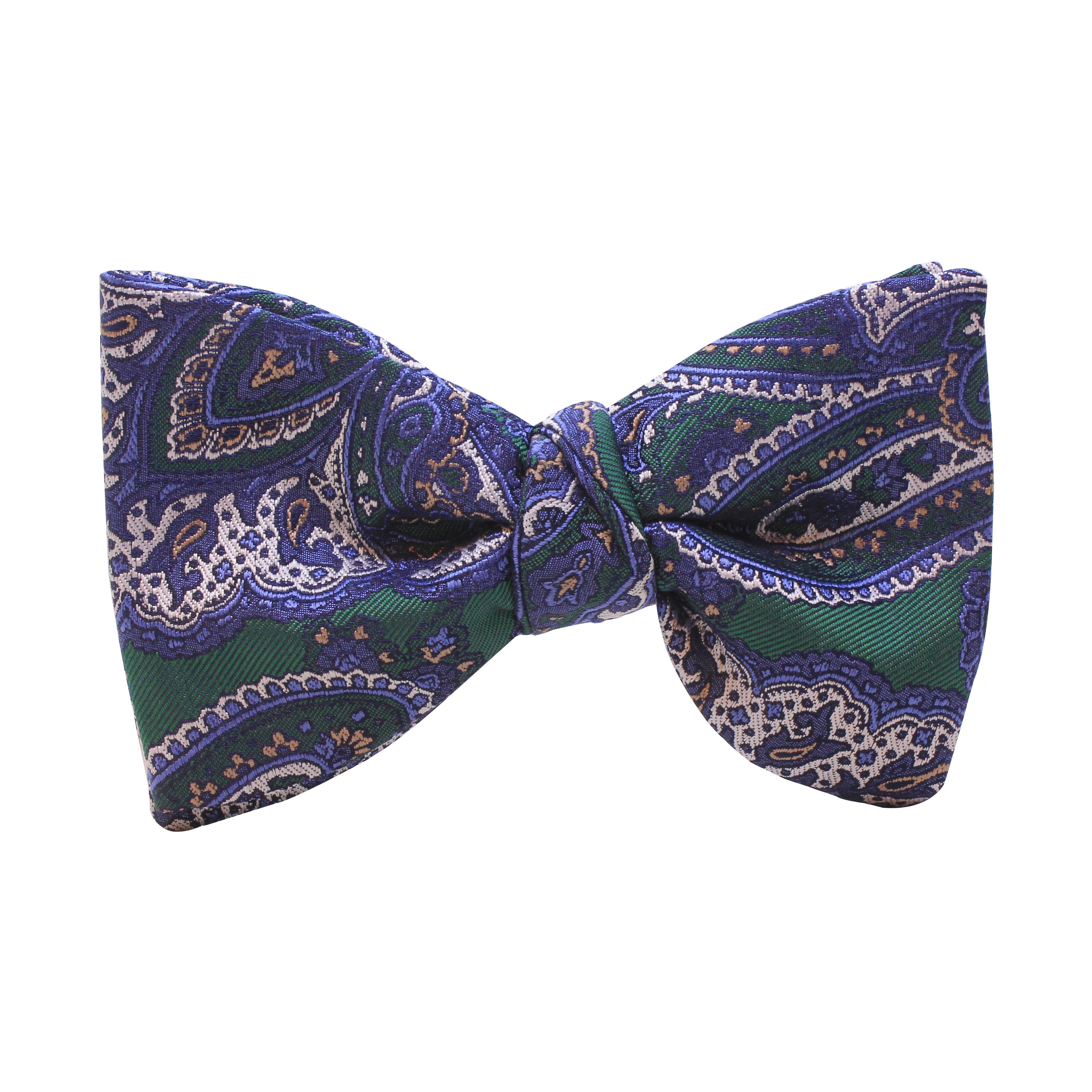 PapyonCMC2118Şal Desenli Açık Papyon