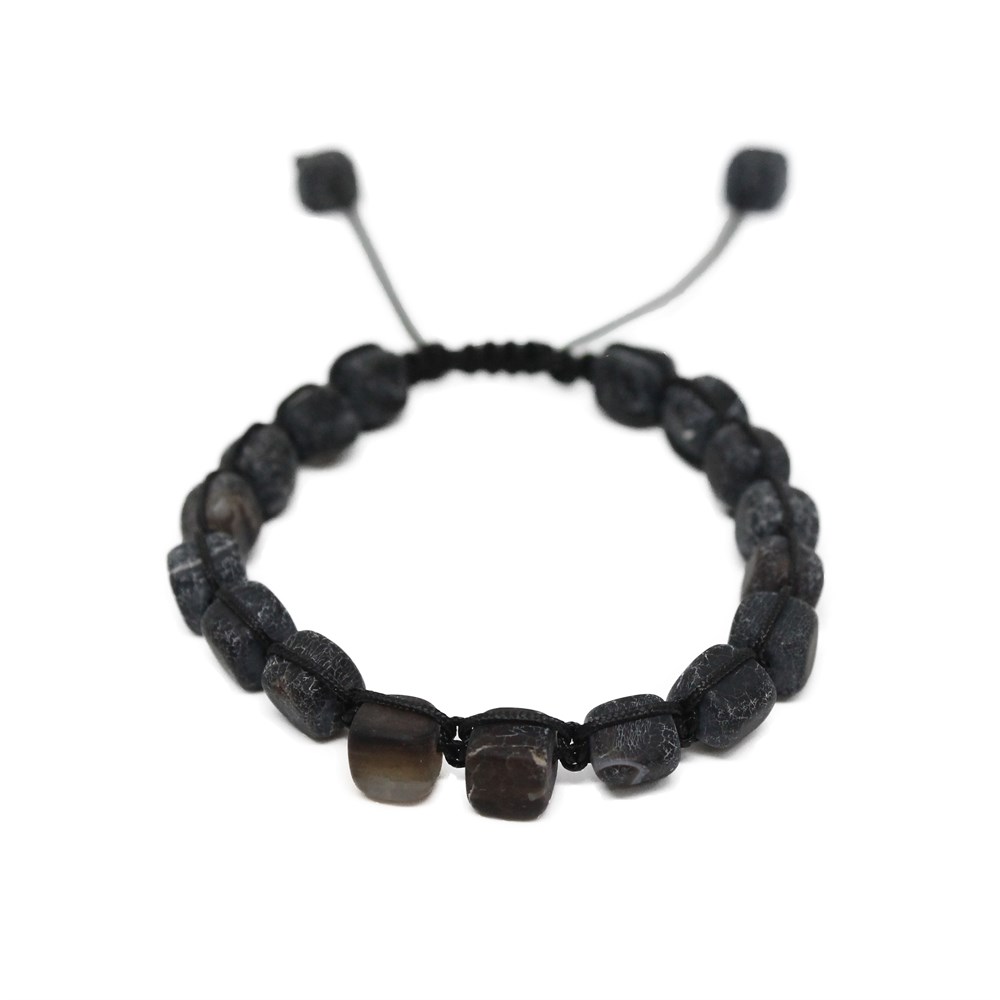 CMC6628Shamballa Makrome Bileklik