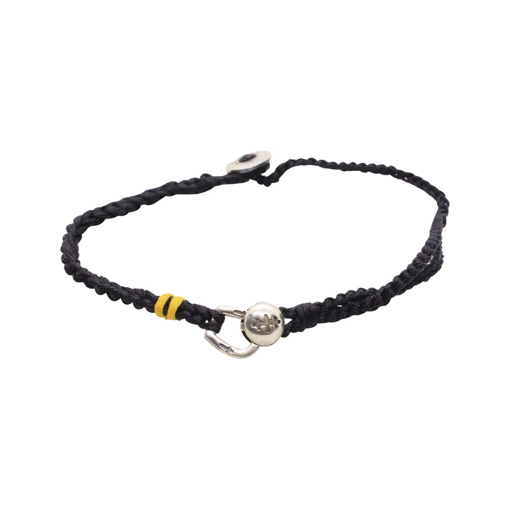 Silver Cool SeriesCMC9822Siyah Gümüş Bileklik