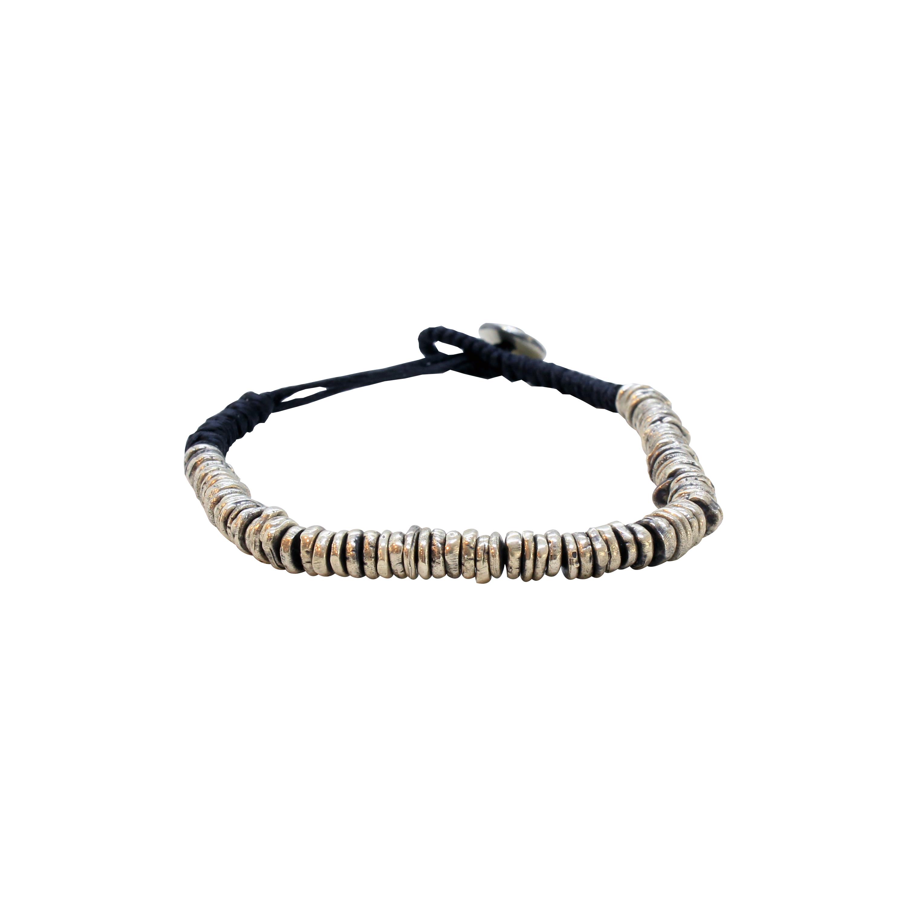 Silver Cool SeriesCMC2511Siyah Gümüş Bileklik