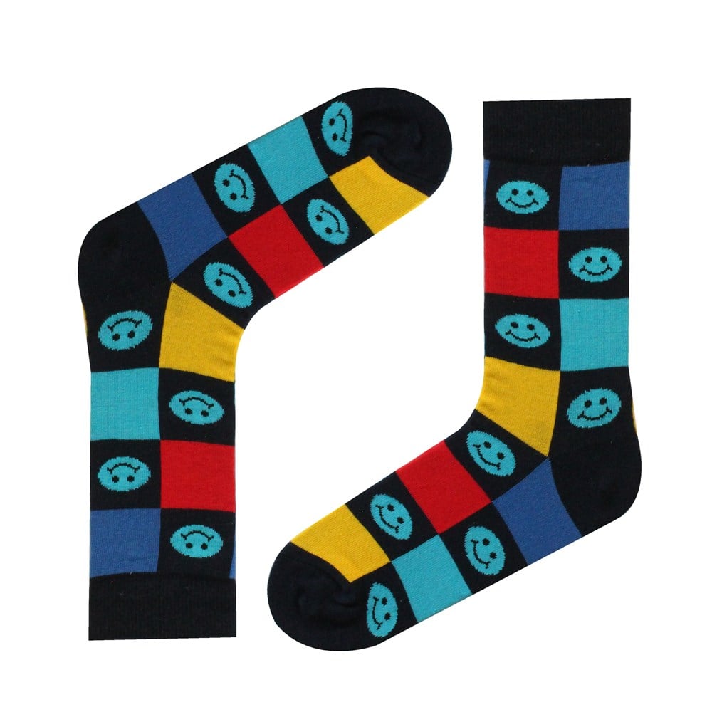 ÇorapCMC9368Smile Desenli Çorap
