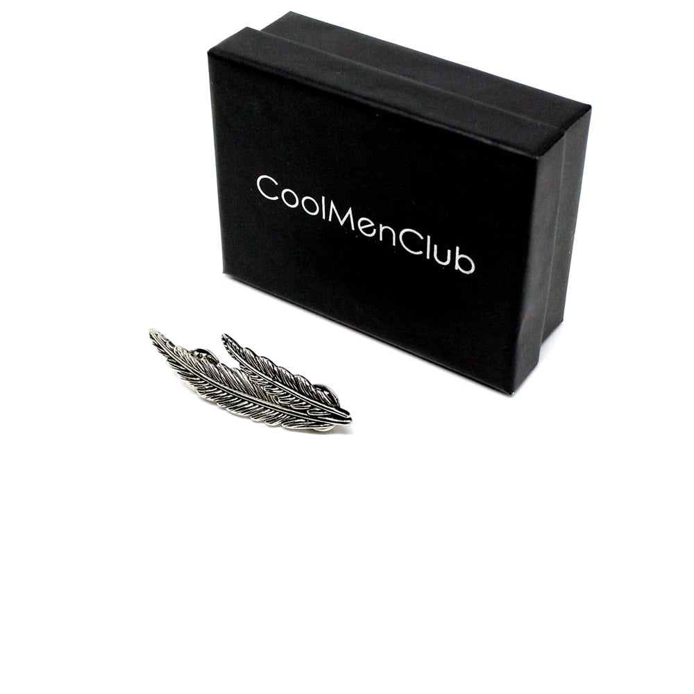 CMC6557Yaprak Şekilli Yaka Broşu