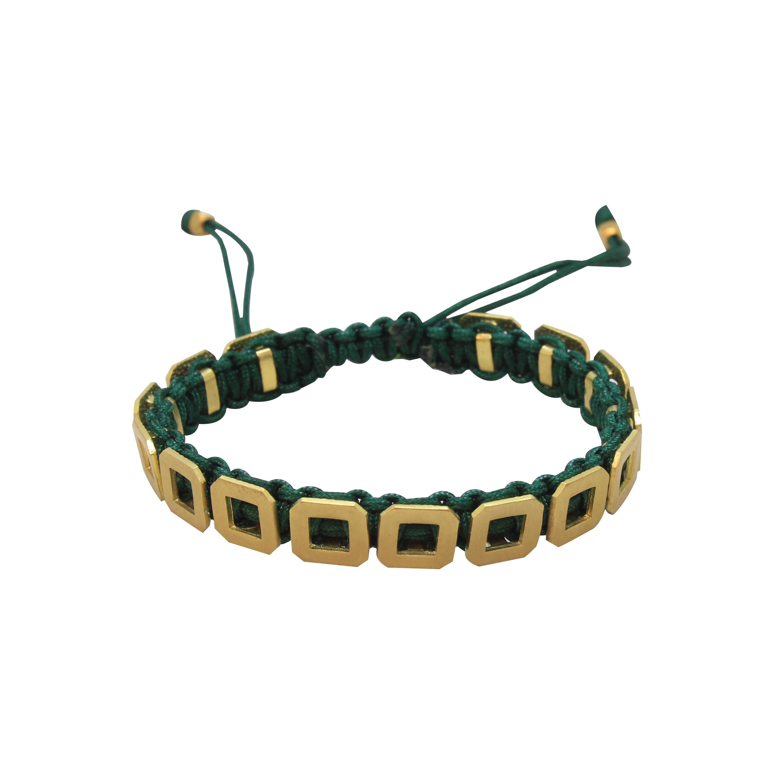 Leather Cool SeriesCMC1977Yeşil Bronz Bileklik