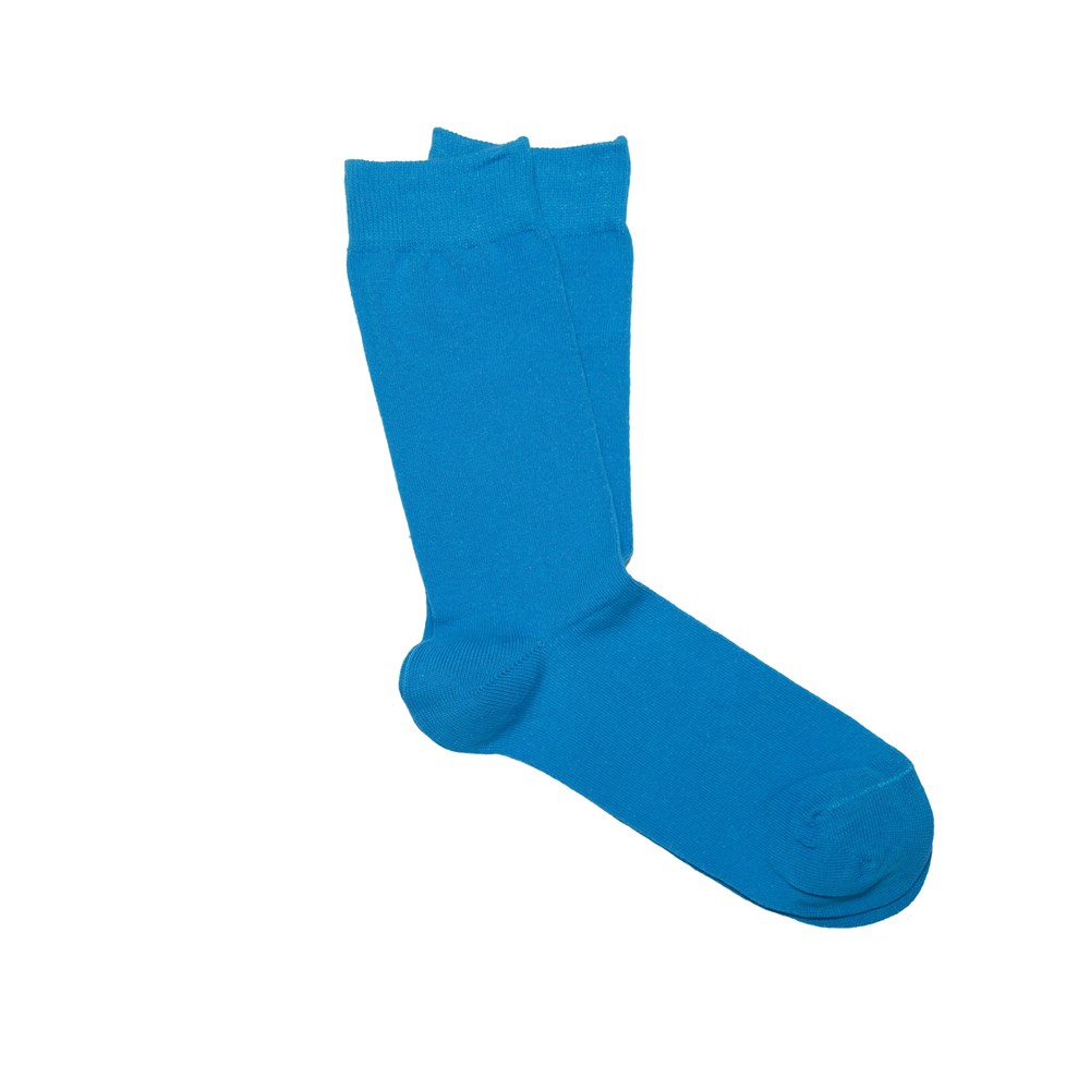 CoolMenClub Düz Mavi Renkli Çorap