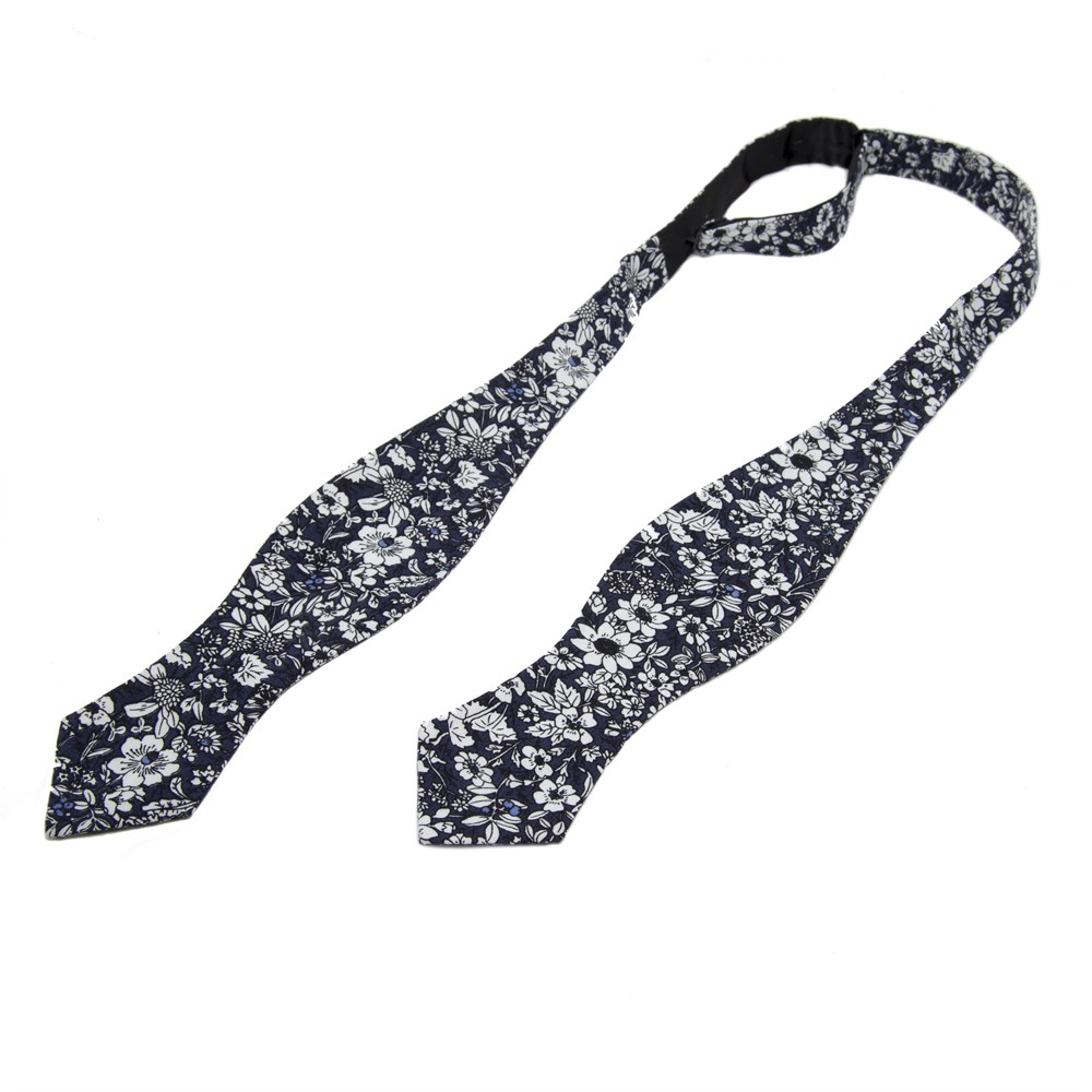 Karışık Desenli Açık Papyon