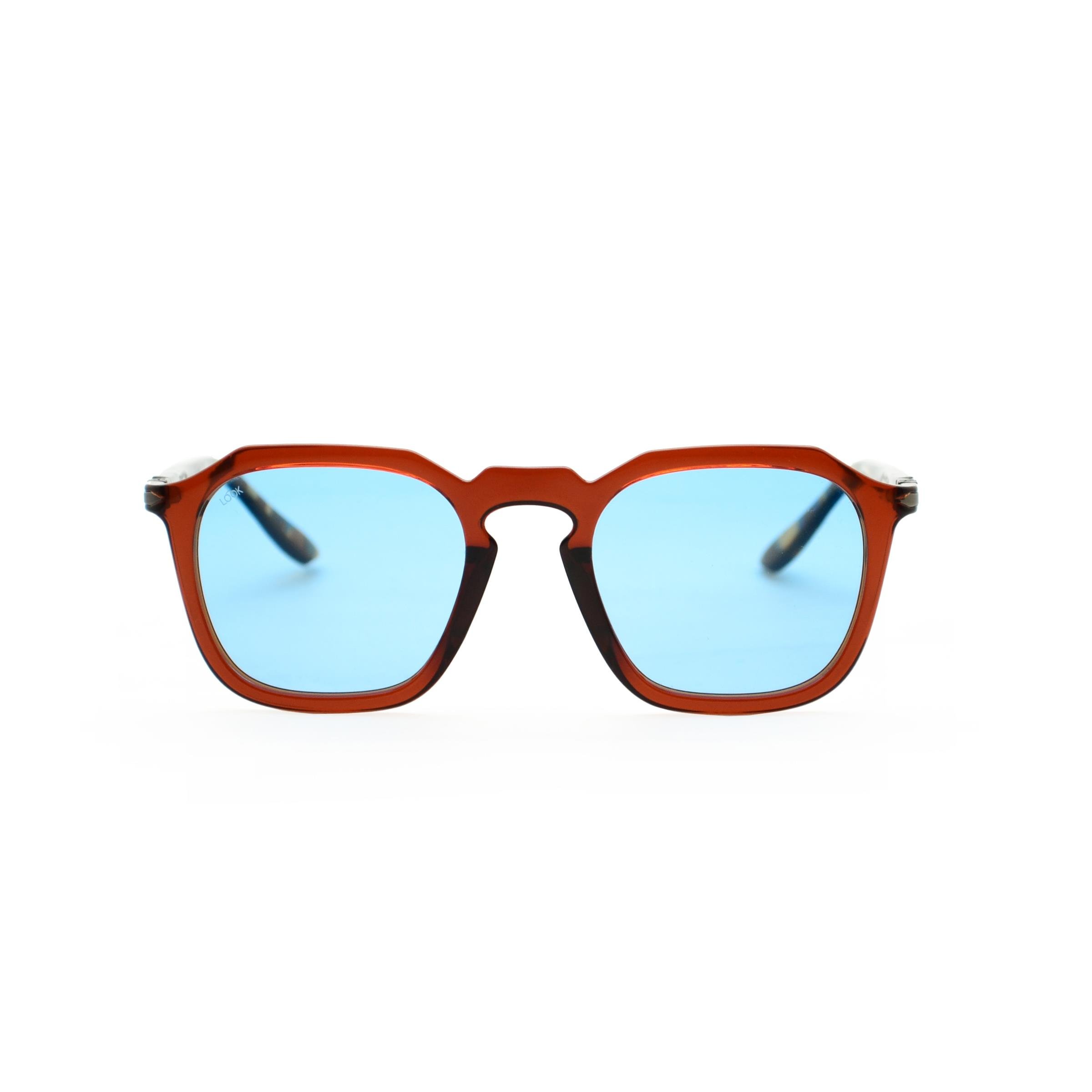 GözlükLL2370 / 02C / LB-50LOOKlight Francisco Jelly Brown MultiColor Light Blue