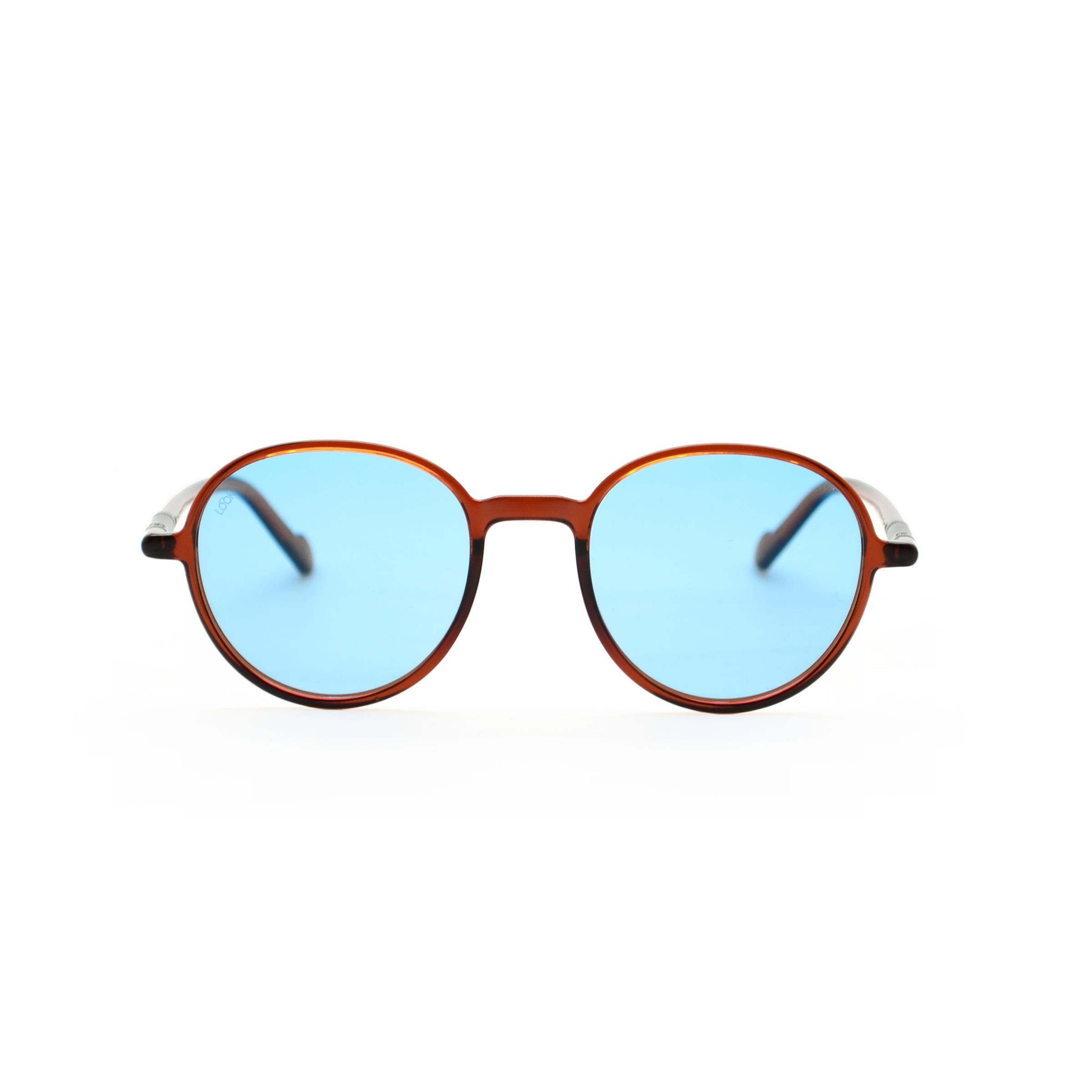 GözlükLL2941 / 02 / LB-50LOOKlight Runda Jelly Brown Light Blue