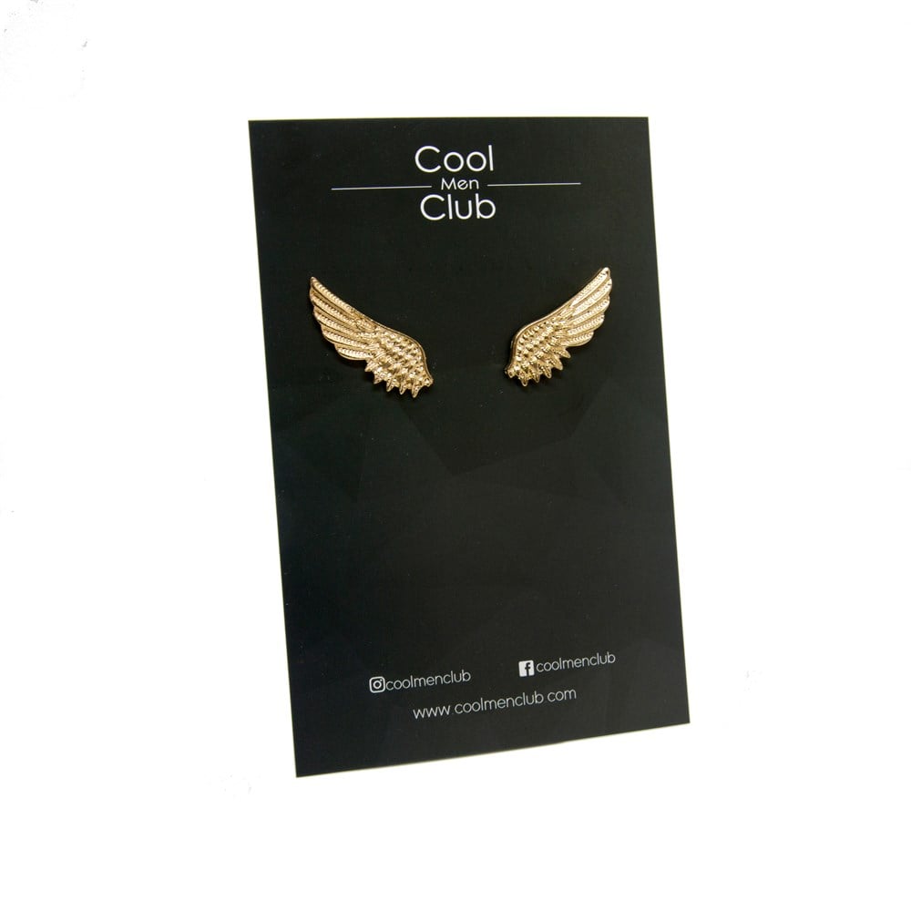 Melek Kanadı Figürlü Yaka İğnesi