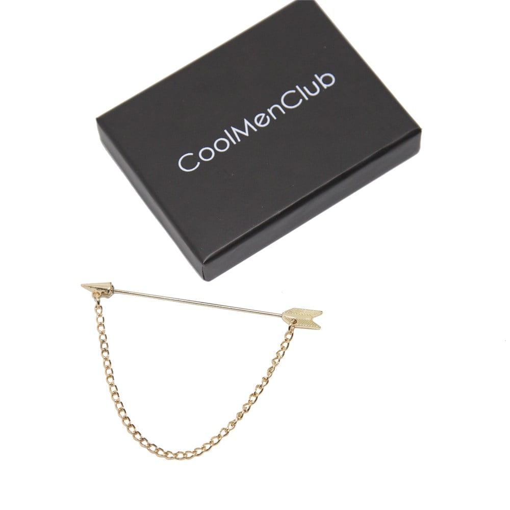 Ok Şekilli Gömlek Yaka İğnesi