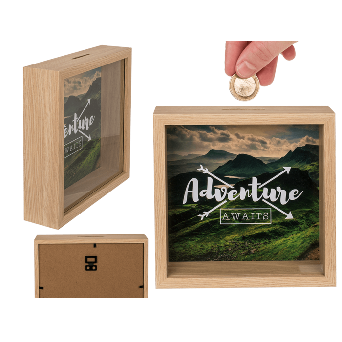 Ofis & Yaşam144457AHŞAP PARA KUTUSU MACERA