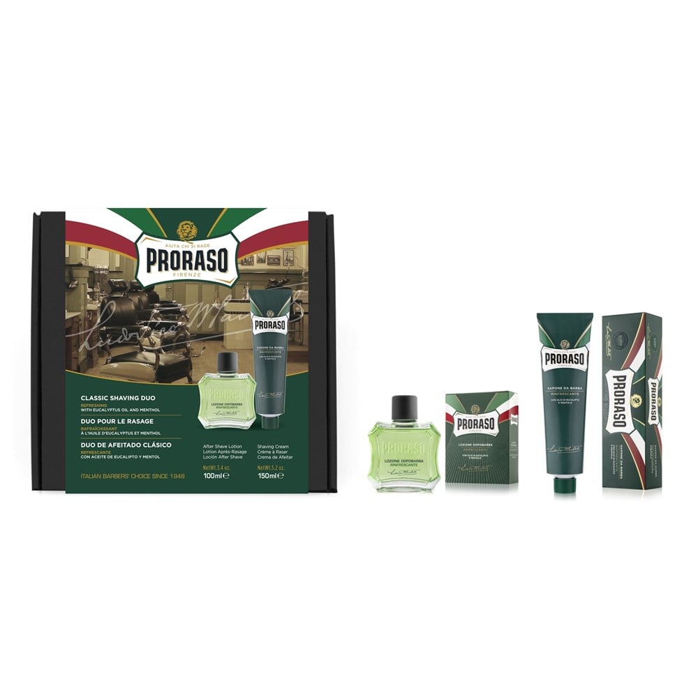 Bakım Ürünleri400475Proraso Duo Hediye Seti, Klasik, Losyonlu