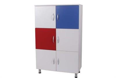 Kişisel Öğrenci Dolabı 6 kapaklı