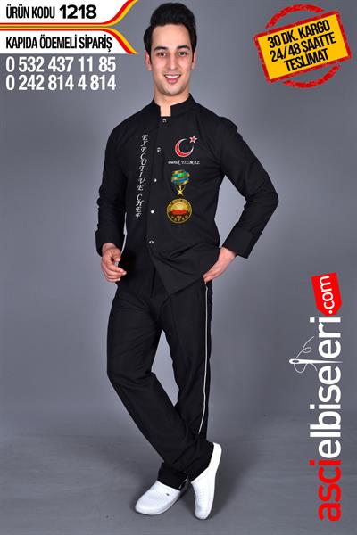  1218 Beşiktaş Executıve Chef Aşçı Ceketleri