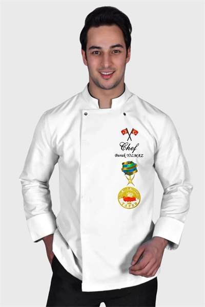  Bıg Chef Aşçı Ceketi Beyaz