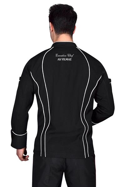 027 Aşçı Ceketinizin Sırtına Ünvanınızı Ve İsminizi Nakış İle İşletin