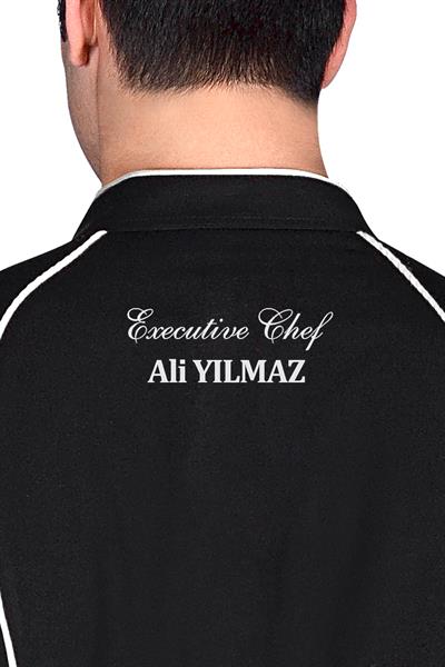 027 Aşçı Ceketinizin Sırtına Ünvanınızı Ve İsminizi Nakış İle İşletin