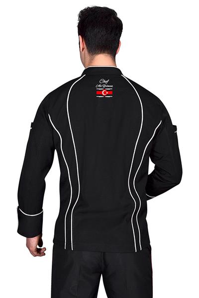 045 Ceketinizin Sırtına İsminizi Ünvanınızı Ve Türk Bayrağını Nakış İle İşletin