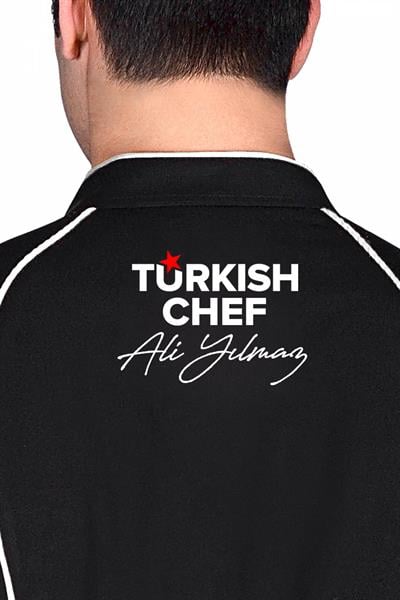 062 Ceketinizin Sırtına Turkısh Chef Ve İsminizi Nakış İle İşletin