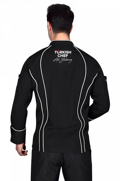 062 Ceketinizin Sırtına Turkısh Chef Ve İsminizi Nakış İle İşletin