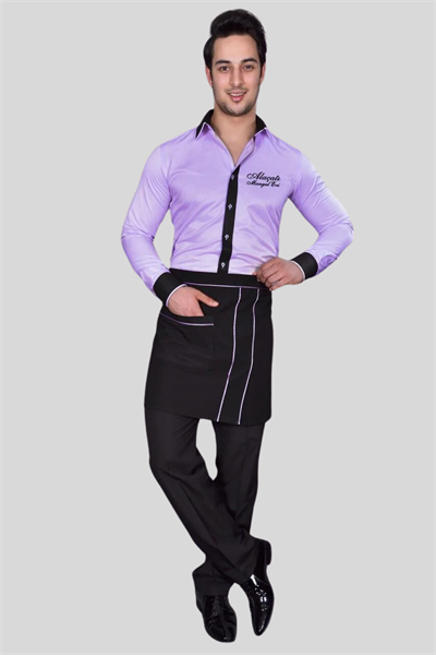 12023 Garson Gömlekleri (Lila Renk)