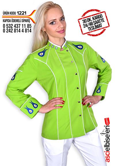 1221 Laleli Bayan Aşçı Ceketi