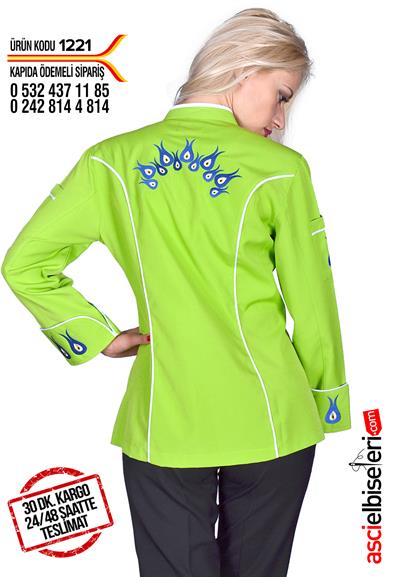 1221 Laleli Bayan Aşçı Ceketi