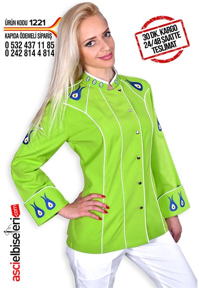 1221 Laleli Bayan Aşçı Ceketi