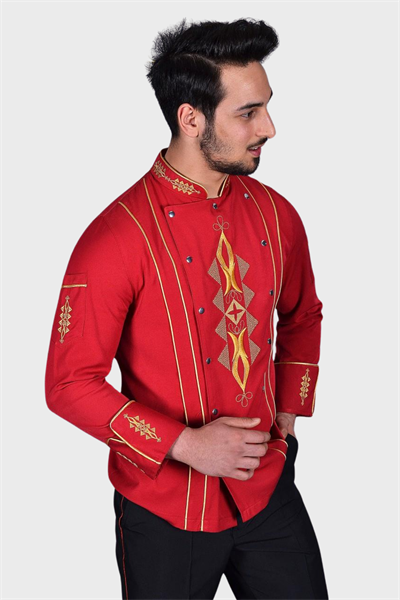 1276 Modern Tasarım Şef Aşçı Ceketleri