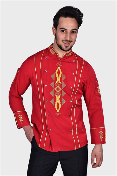 1276 Modern Tasarım Şef Aşçı Ceketleri