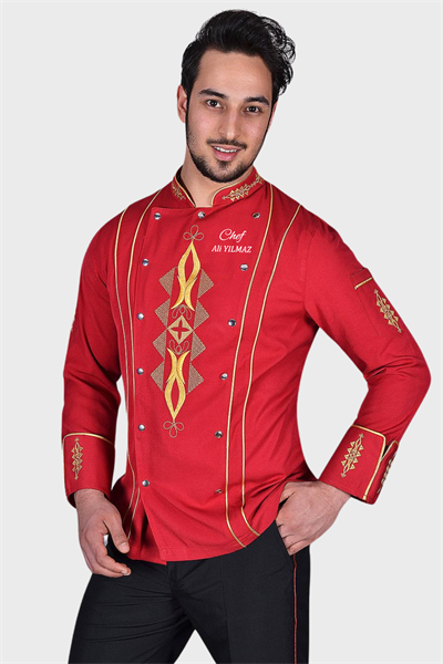 1276 Modern Tasarım Şef Aşçı Ceketleri