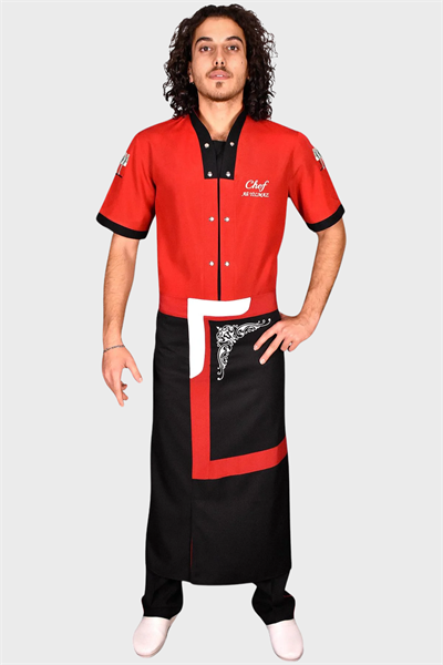 1305 Aşçı Ceketi Kısa Kollu