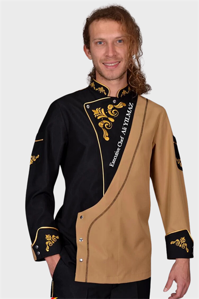 1370 Modern Tasarım Chef Aşçı Ceketi