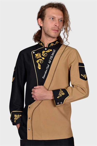 1370 Modern Tasarım Chef Aşçı Ceketi