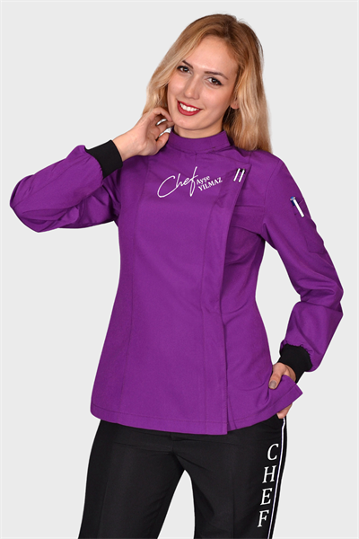 1381 Prıncess Bayan Şef Aşçı Ceketi