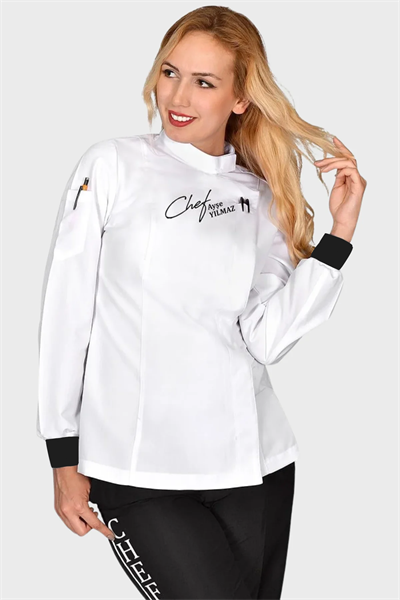 1387 Elıte Bayan Chef Aşçı Ceketi