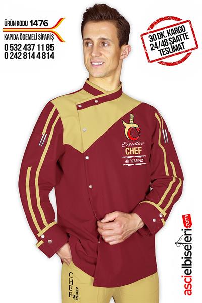 1476- İzmir Şef Aşçı Ceketi