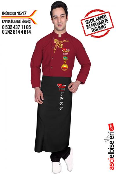 1517  Bodrum Aşçı Kıyafetleri